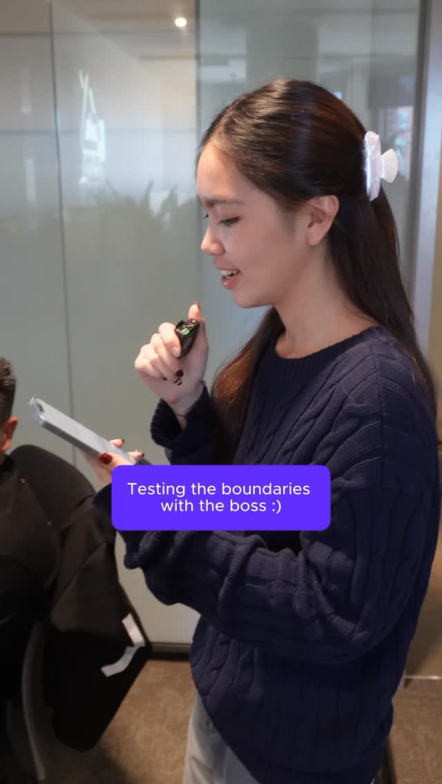 Does @bramma_000 pass the cool boss test? 😛