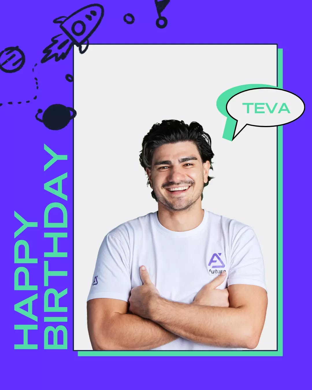 HAPPY BIRTHDAY TEVA 💥💜🔥☀️