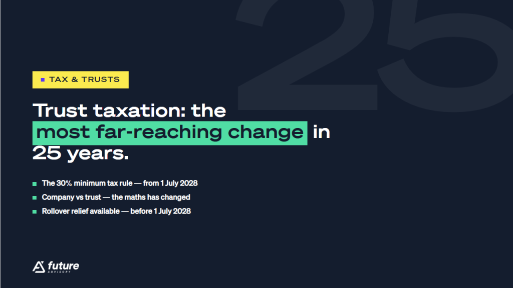 Trust Taxation - The Most Far-Reaching Change in 25 Years