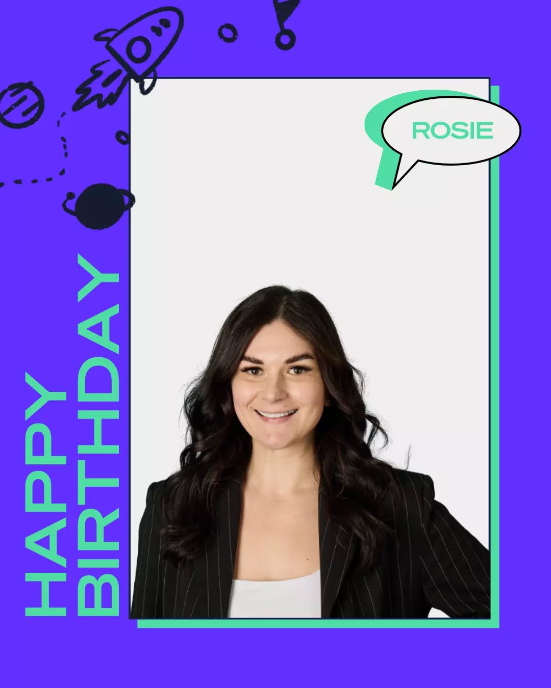 HAPPY BIRTHDAY ROSIE 💜💜💜